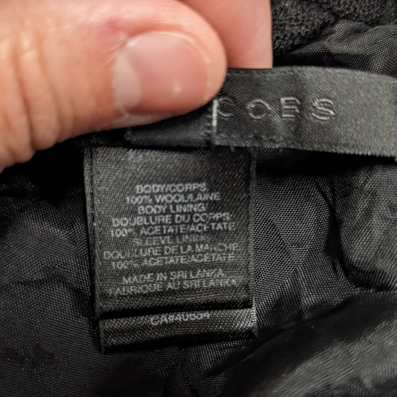 Marc Jacobs Black Wool Blend Blazer Jacket - Picture 8 of 10